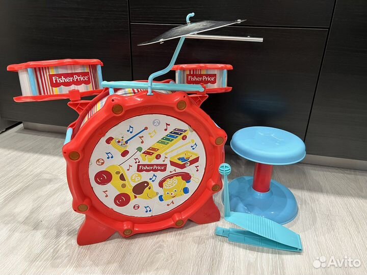 Fisher price барабанная установка