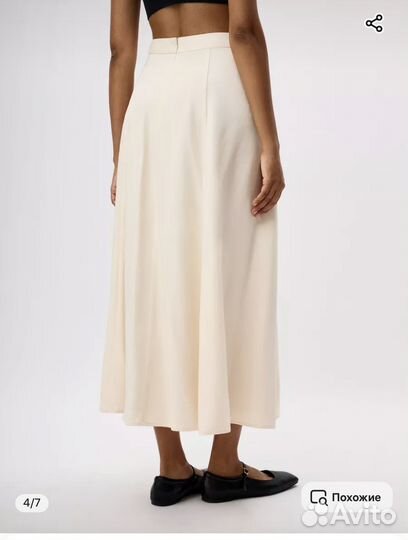 Юбка атласная sela m