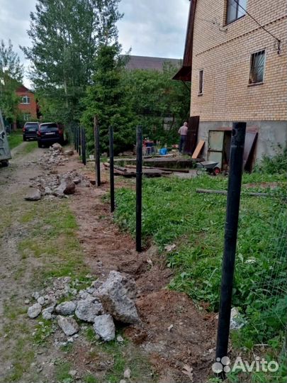 Винтовые сваи + монтаж