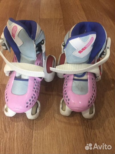 Роликовые коньки детские раздвижные