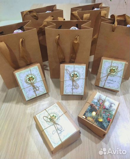 Мыло новогоднее, подарки на нг