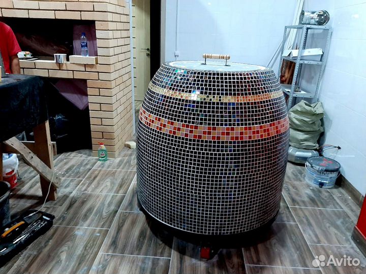 Тандыр из кирпича