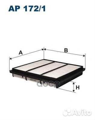 Фильтр воздушный mitsubishi L200 2.0 96-05 2.4