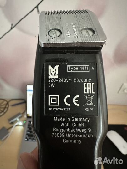 Машинка Moser REX mini 1411