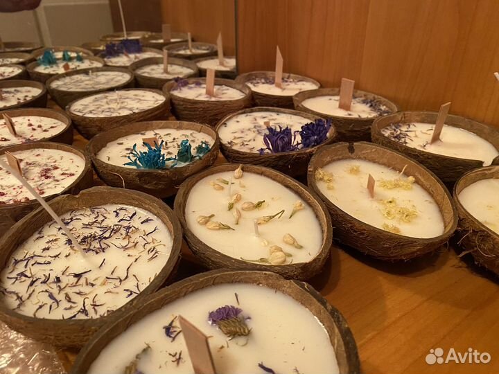 Свечи из соевого воска