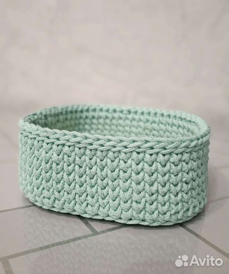 Корзина из шнура