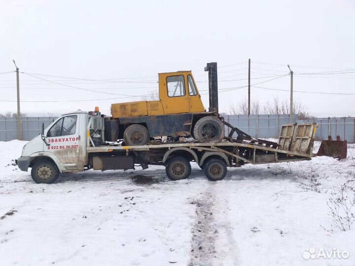 Эвакуатор платформа (мини трал) 6.5 метров и 6тонн