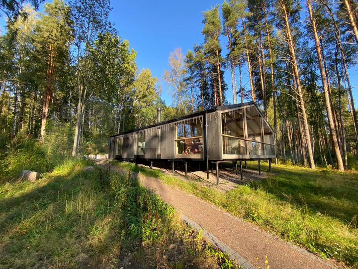 Дом 77 м² на участке 2 га