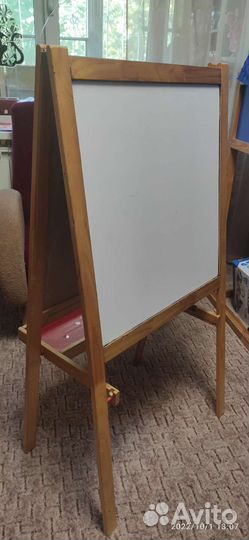 Доска большая для мела и маркеров 2 штуки
