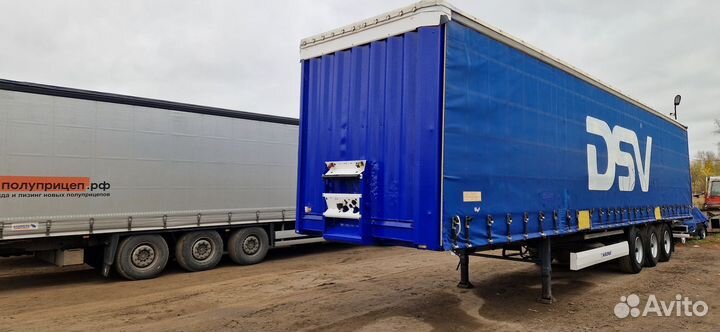 Полуприцеп шторный Krone SDP27, 2007