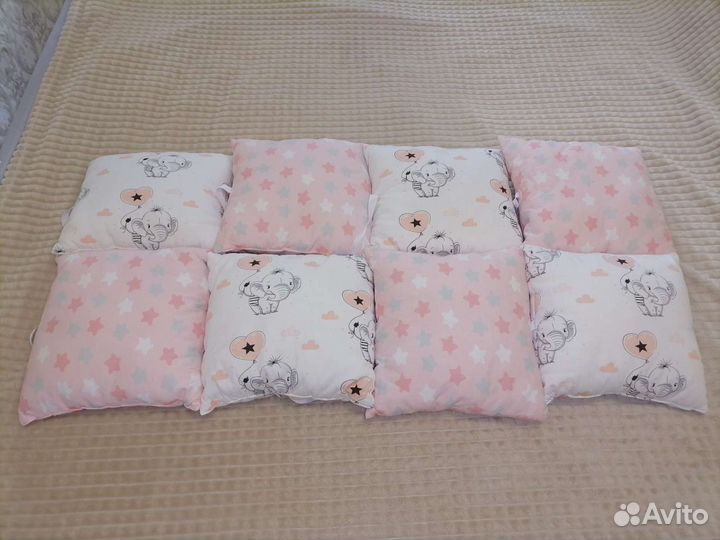 Бортики в детскую кроватку