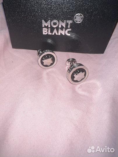Запонки montblanc