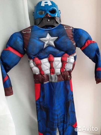 Детский костюм Капитан Америка, Супергерой, Marvel