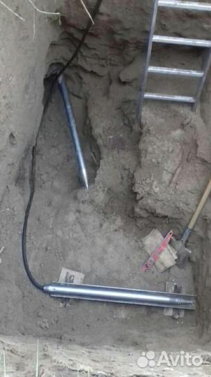 Прокладка водопровода, труб. Бестраншейная