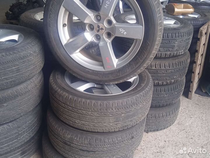 Колёса в сборе mitsubishi outlander r18