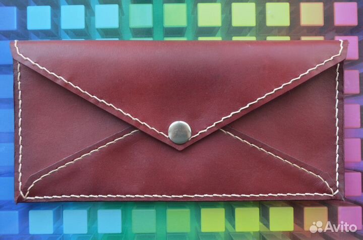 Конверт подарочный для денег из натуральной кожи