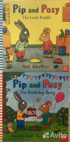 Детские английские книги Pip and Posy