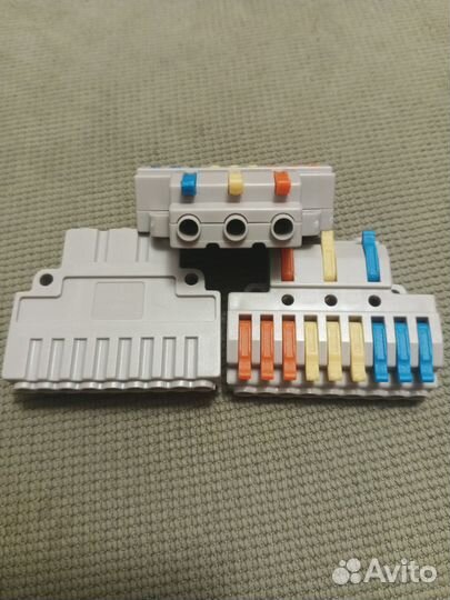 Клеммы пружинные быстрозажимые 3/9