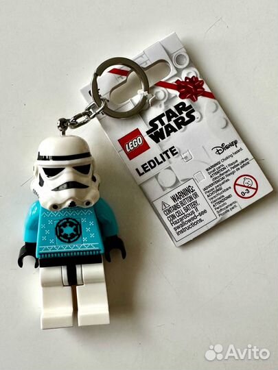 Брелок lego фонарик Stormtrooper