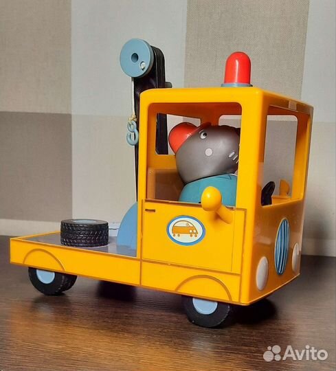 Свинка пеппа. Машинка погрузчик. Дедушка и внук