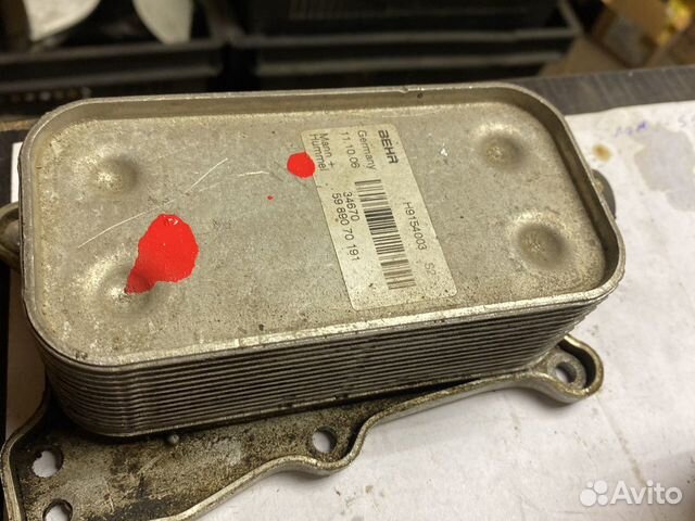 Радиатор (маслоохладитель) Mercedes 212