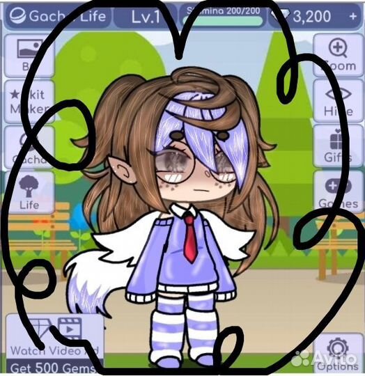 Художник гача обработкмна заказ