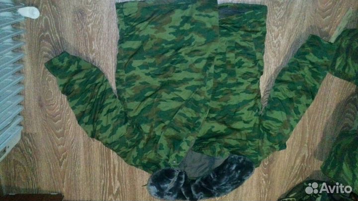 Штаны. Бушлат. Камуфляж зимний комплект