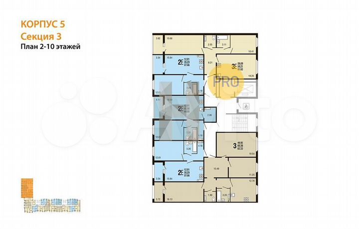 1-к. квартира, 37,1 м², 4/10 эт.