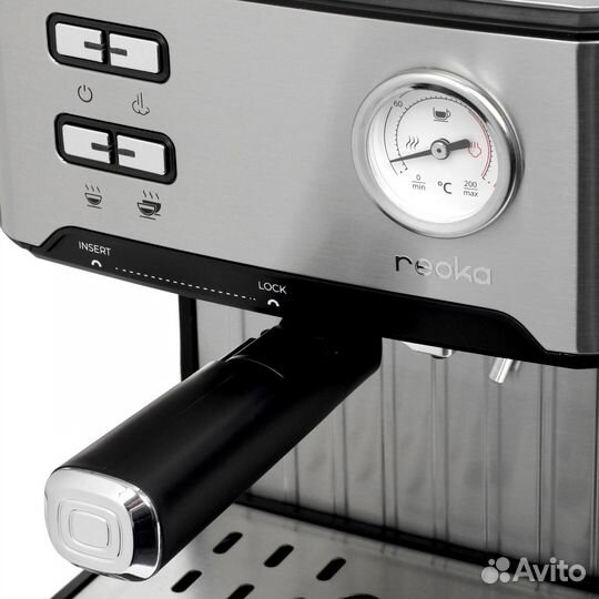 Кофеварка рожковая Reoka rkem-200