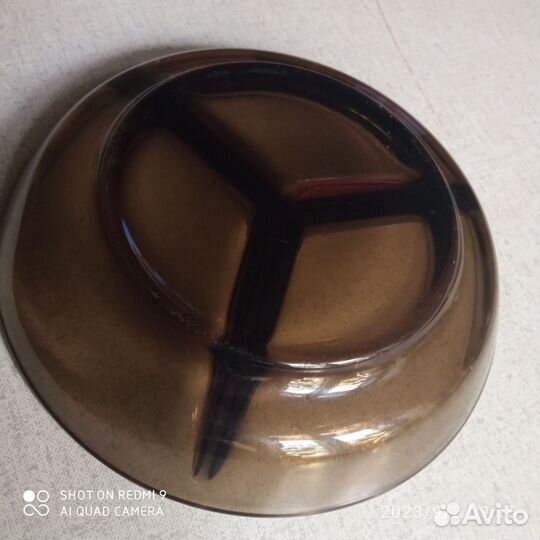 Тарелка порционная. Стекло. Диаметр 19 см