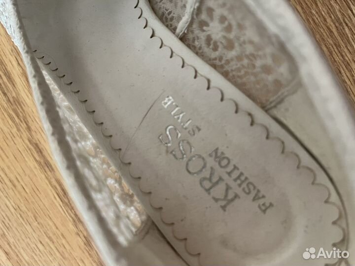 Свадебные туфли 37