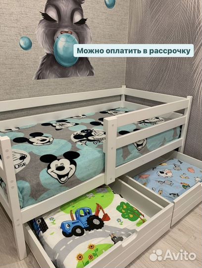 Детская кровать массив