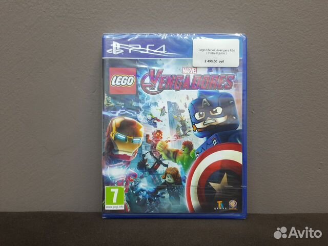Lego Marvel Avengers PS4 Новый