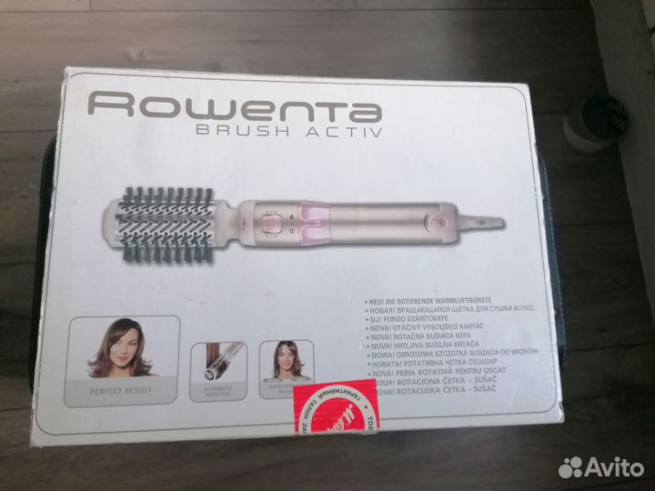 Фен щетка rowenta brush activ