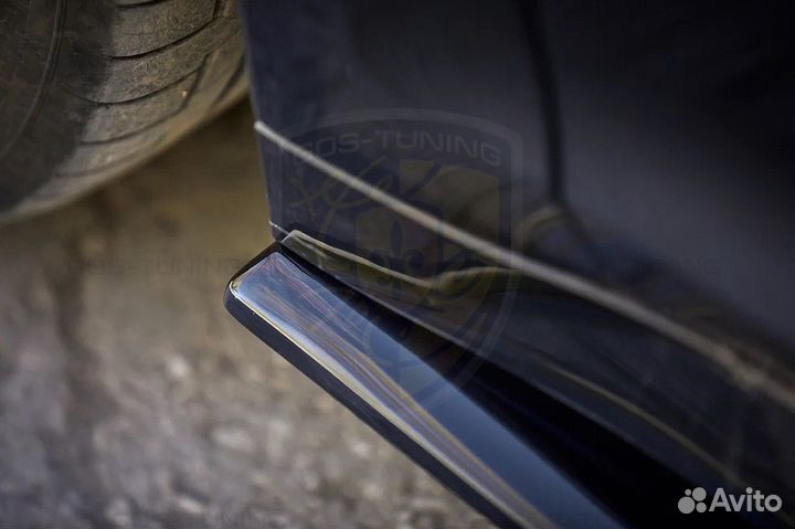 Тюнинг накладки на пороги элероны Киа К5