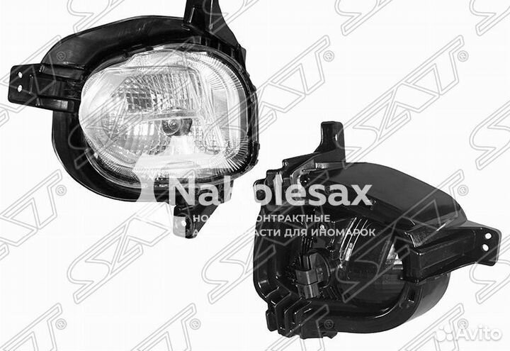 Фара противотуманная hyundai solaris 20- LH