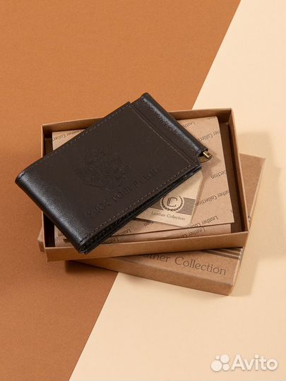 Обложка для удостоверения/Зажим для денег