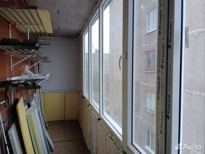 Обшивка балконов и лоджий уфа