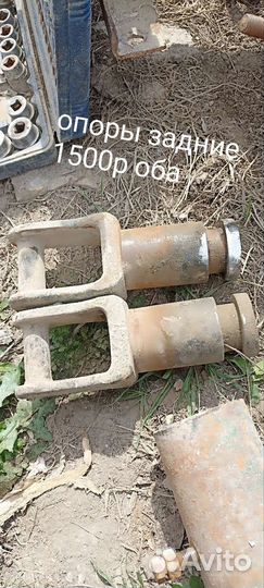 Опоры балки подрамник самосвал газ 53