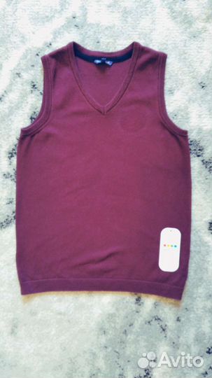 Жилетка для мальчика школьная 152