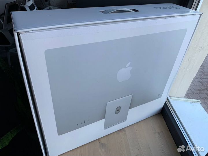 Коробка от Apple iMac 24