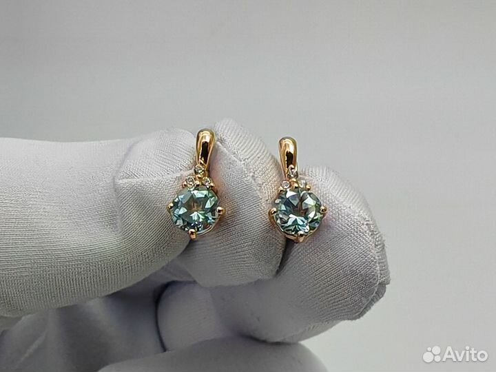 Пара серёг 585 пробы. Рассрочка