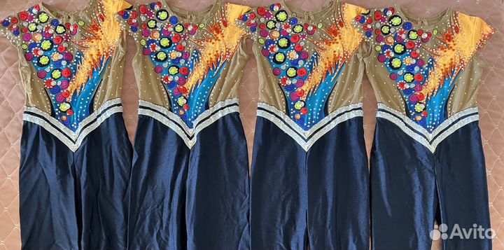 Групповые купальники для гимнастики