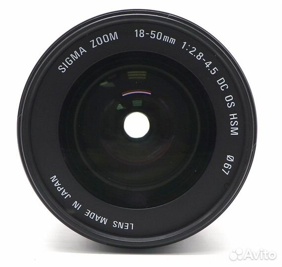 Sigma AF 18-50mm f/2.8-4.5 DC OS HSM for Canon в у
