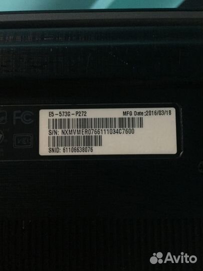 Acer aspire e5 573g
