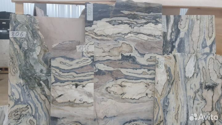 Остатки кварцита Twilight для столешниц