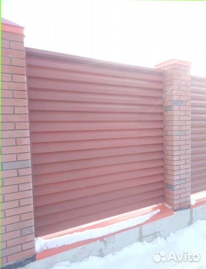 Гибкий кирпич широкоформат на сетке