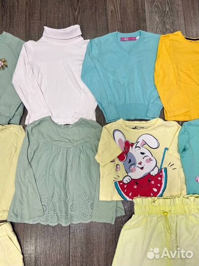 Одежда 104 110 пакетом для девочки