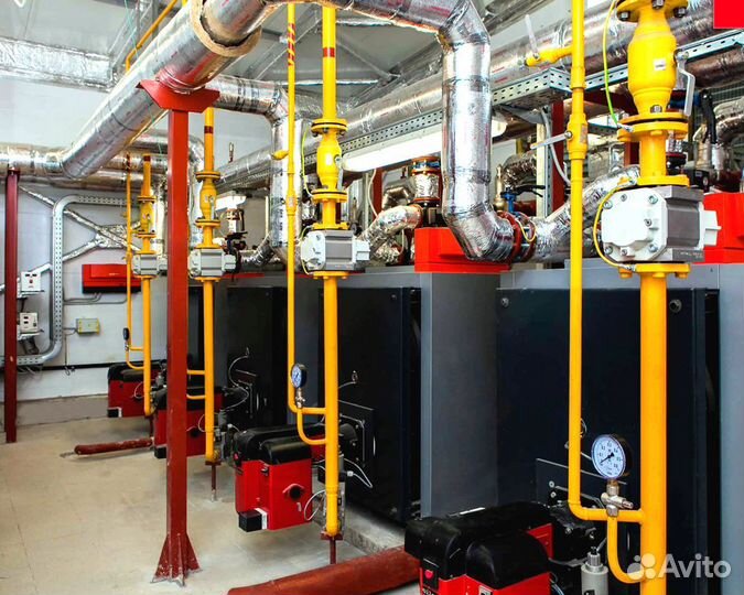 Газовая котельная для промышленных и жилых зданий