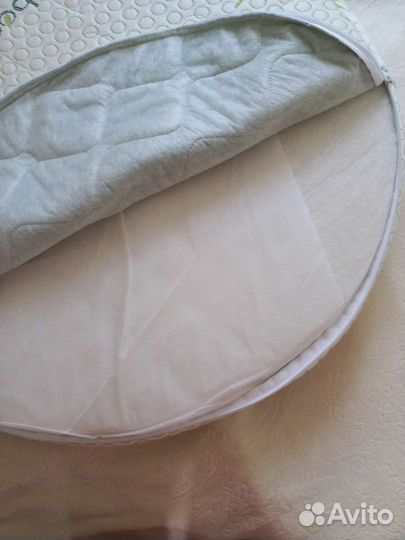 Круглый матрас в детскую кровать